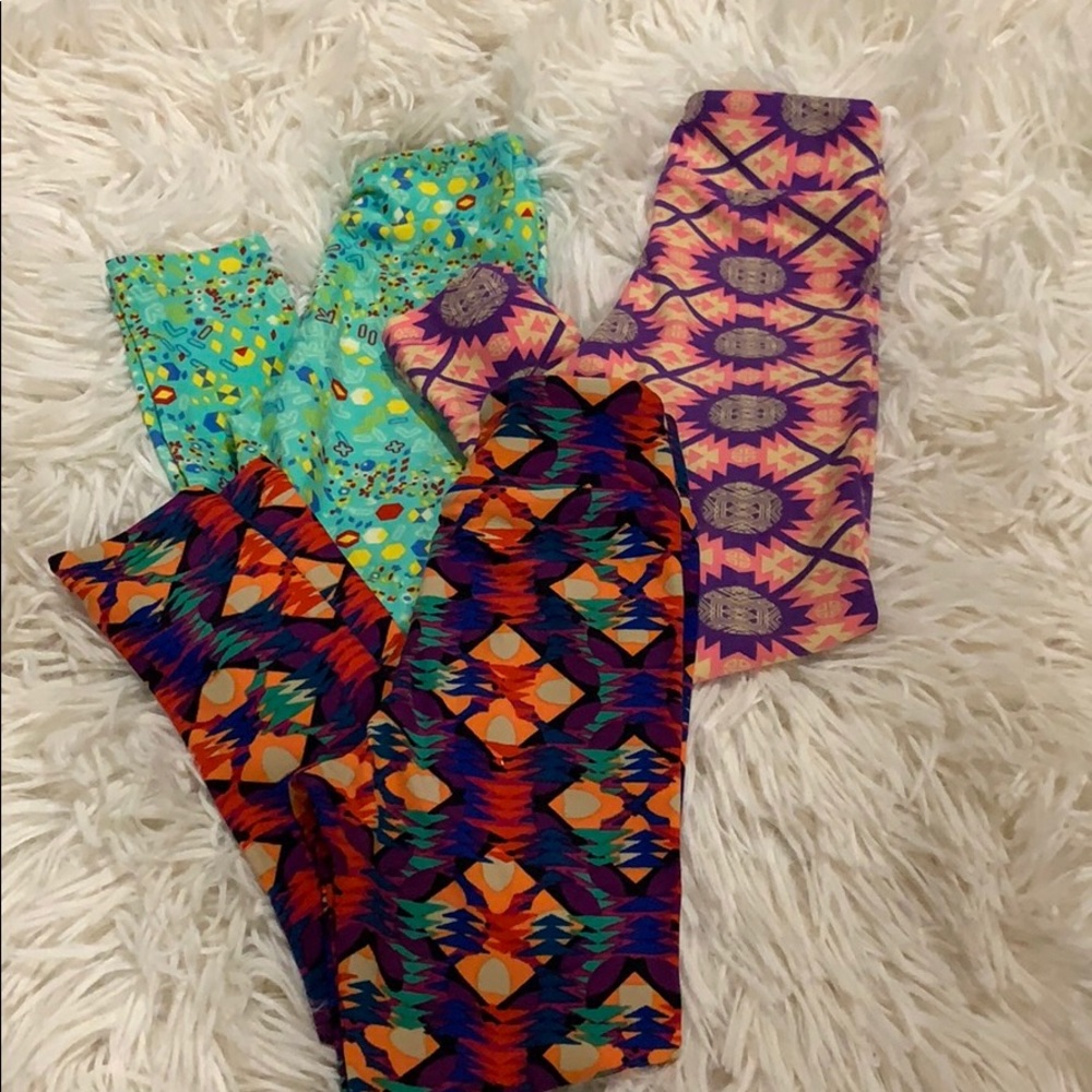 S/M girls lularoe leggings bundle